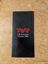 Tvr range price for sale  LEICESTER