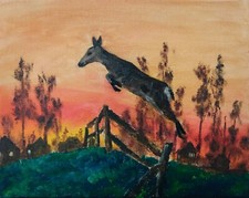 Oil painting deer for sale  Pueblo
