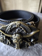 Leder gürtel großer gebraucht kaufen  Neuenhagen