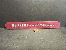 Usado, Placa de cerveja vintage Ruppert Knickerbocker, 8,5" de comprimento, plástico comprar usado  Enviando para Brazil