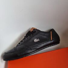 black leather trainers for sale  PRESTON