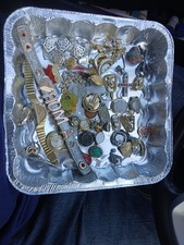 Lote de relojes y joyas, vintage, patrimonio, piedra grande segunda mano  Embacar hacia Mexico
