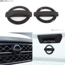 Capa emblema traseira dianteira fumê blackout sobreposição compatível com Nissan Frontier 2022-2025 comprar usado  Enviando para Brazil
