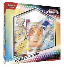 Pokemon Scarlet & Violet - Prismatic Evolutions caixa coleção pôster comprar usado  Enviando para Brazil