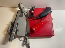 Console Nintendo Wii vermelho com cabos controle Gamecube compatível testado  comprar usado  Enviando para Brazil