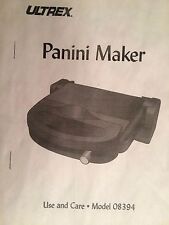 Ultrex panini maker for sale  Merritt Island