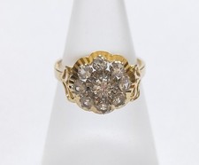 Bague fleur jaune d'occasion  Lorgues