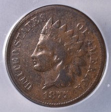 1877 indian cent for sale  Erie