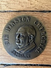 Médaille sir winston d'occasion  Arras