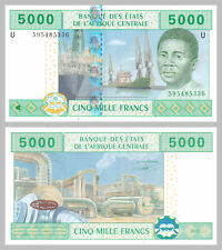 Estados da África Central Camarões/Camarões 5000 francos 2002 p209Ud não circulado comprar usado  Enviando para Brazil