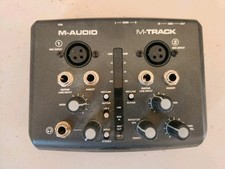 Interface de áudio M-Audio M-Track 2 canais USB XLR-MIDI comprar usado  Enviando para Brazil