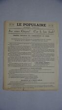 Ww2 résistance presse d'occasion  Paris V