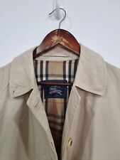 Usado, Lindo Trench Coat Feminino BURBERRY Bege Clássico Nova Check 8/10 Pequeno comprar usado  Enviando para Brazil