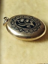 Biedermeier medaillon anhänge gebraucht kaufen  Berlin
