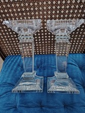 Paire bougeoirs cristal d'occasion Paire bougeoirs cristal d'occasion  La Celle-Saint-Cloud