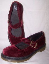 Martens mary velvet for sale  WOLVERHAMPTON