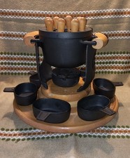 Vintage service fondue d'occasion  Le Poinçonnet