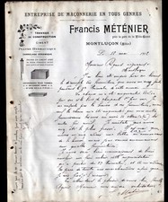 Montlucon maconnery ceramic d'occasion  Expédié en Belgium