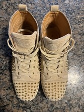 Tan suede spiked for sale  Milwaukee