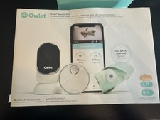 Câmera de vídeo HD Owlet Monitor Duo Smart Sock Plus, usado comprar usado  Enviando para Brazil