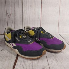 Reebok Classic CL Nylon Cores Finas - Roxo Leve V46155 - Feminino EUA 9 comprar usado  Enviando para Brazil