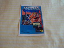 Anúncio de revista antiga de videogame Masters of the Universe, usado comprar usado  Enviando para Brazil