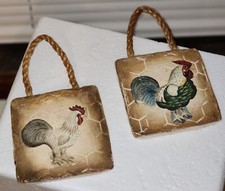 Pair vtg rooster for sale  Kenosha