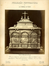 A.C. Pardal & Filho. Portugal, Lisbonne, Cofre do Mosteiro de Belem Portugal. Vi comprar usado  Enviando para Brazil