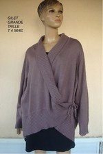 Veste gilet parme d'occasion  Villeneuve-Loubet