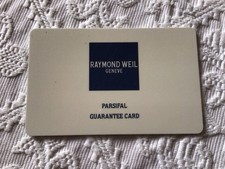Card bianco raymond usato  Napoli