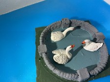 Three farm geese for sale  PULBOROUGH