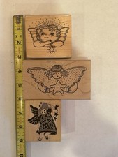 Angel rubber stamp for sale  East Greenwich