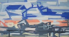 René mels aquarelle d'occasion  Blois