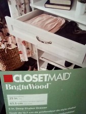 Closetmaid brightwood shaker for sale  Clarksville