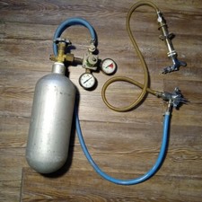 Conjunto de torneira de barril de cerveja - tanque de CO2, válvula reguladora, torneira, mangueiras e acessórios, usado comprar usado  Enviando para Brazil