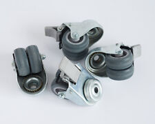 Twin wheel castors for sale  BECKENHAM