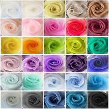 Tecido drapeado de casamento 50 cores qualidade superior 140 cm cristal organza por metros comprar usado  Enviando para Brazil