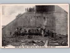 Motor c1924 After Tornado que passou por cima da ponte de placa de níquel Lorain Ohio OH comprar usado Motor c1924 After Tornado que passou por cima da ponte de placa de níquel Lorain Ohio OH comprar usado  Enviando para Brazil