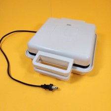 Máquina de Waffle Toastmaster Modelo 282 Testada Branca Cool Touch Baker Vintage comprar usado  Enviando para Brazil