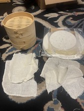 Natural bamboo steamer for sale  San Francisco