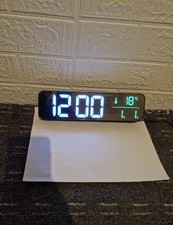 Digital clock lcd for sale  KEIGHLEY