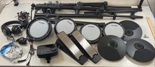 Conjunto de bateria eletrônica AODSK conjunto júnior/iniciante - módulo, almofadas, quadro comprar usado  Enviando para Brazil