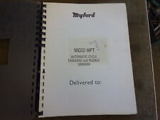 Myford mg12 grinder for sale  UK