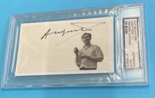 Usado, Andy Warhol autografado Andy Eating Soup assinatura corte PSA DNA encapsulado comprar usado Usado, Andy Warhol autografado Andy Eating Soup assinatura corte PSA DNA encapsulado comprar usado  Enviando para Brazil