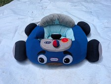 Cadeira de brinquedo Little Tikes cobre policial carro atividade pelúcia piso bebê rara 26"x22" comprar usado  Enviando para Brazil