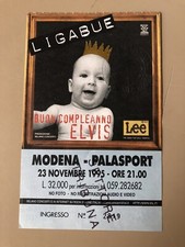 Ligabue biglietto concerto usato  Italia