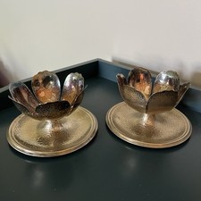 Hammered metal lotus for sale  Fairfax