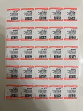Sheets 5.00 stamps d'occasion  Expédié en Belgium