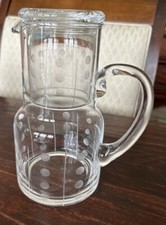 Vintage etched dot for sale  Green Bay