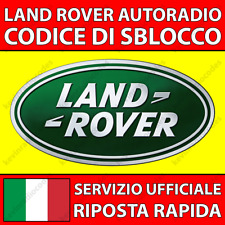 Land rover radio usato  Roma